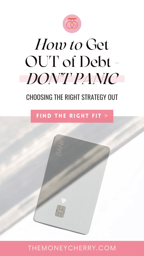 How to Get out of Debt and Don't Panic